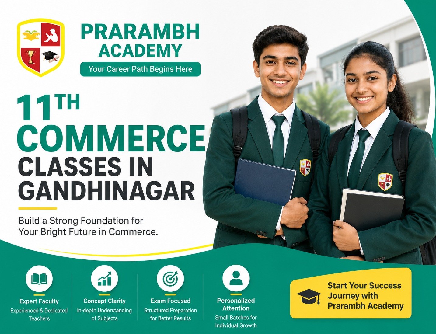 11th Commerce Classes in Gandhinagar