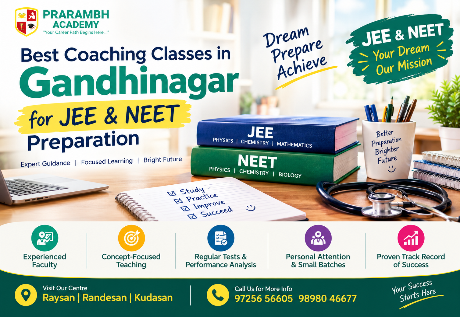 Best Coaching Classes in Gandhinagar for JEE & NEET Preparation