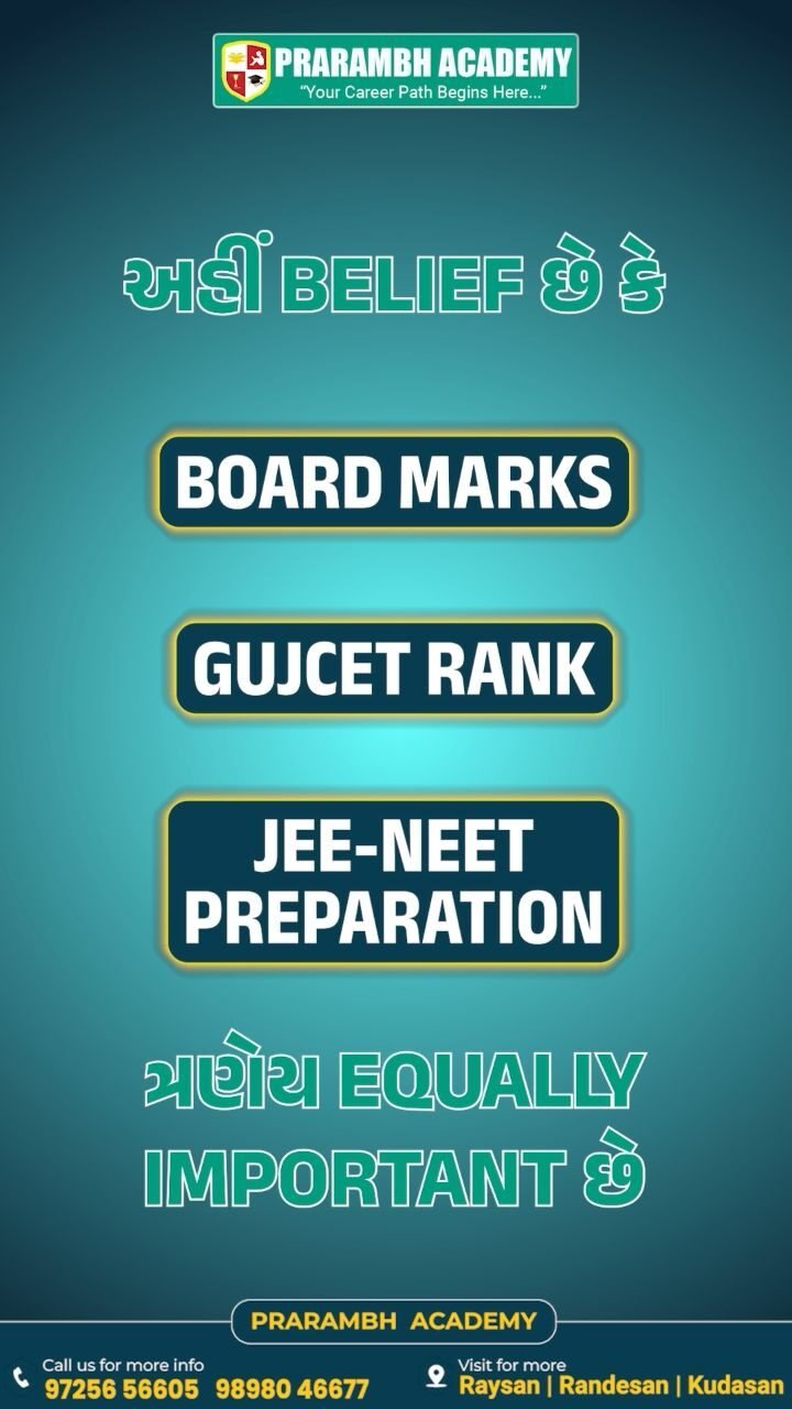 Instagram post from prarambhacademy. This post is in position 2.