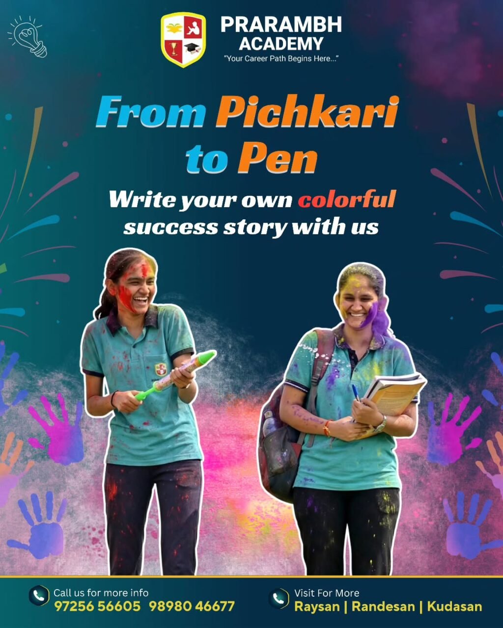 Instagram post from prarambhacademy. This post is in position 1.