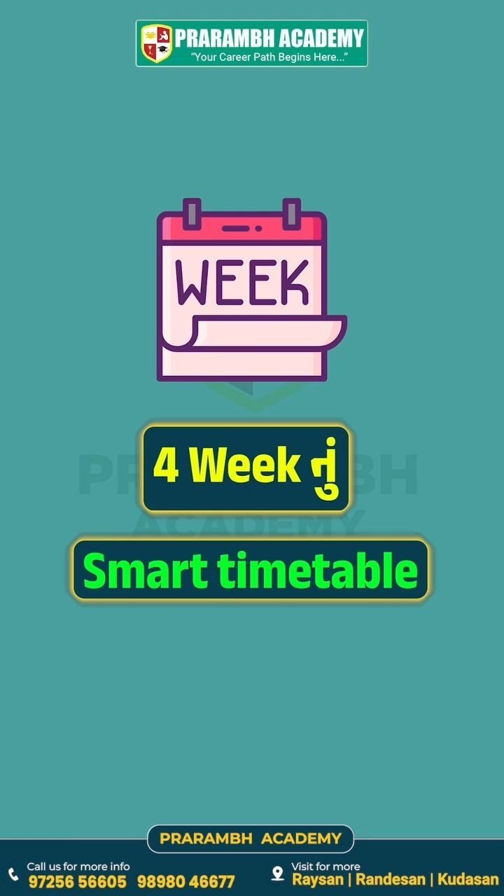 Instagram post from prarambhacademy. This post is in position 4.